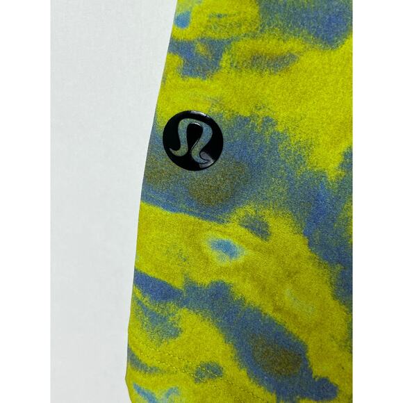 Lululemon Men's M Blue Green Channel Cross Sim Shorts 5" Inseam Athletic Gym - Picture 4 of 9